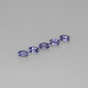  ct natürliche blauer Iolith-Edelsteine, Oval Schliff, VS