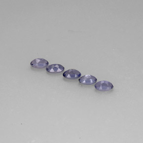  ct natürliche blauer Iolith-Edelsteine, Oval Schliff, VS