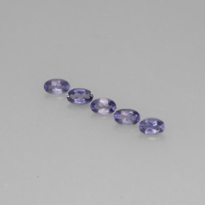  ct natürliche blauer Iolith-Edelsteine, Oval Schliff, VS