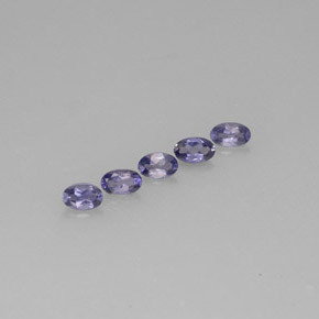  ct natürliche blauer Iolith-Edelsteine, Oval Schliff, VS