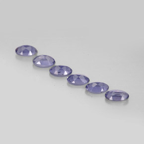  ct natürliche blauer Iolith-Edelsteine, Oval Schliff, VS