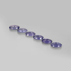  ct natürliche blauer Iolith-Edelsteine, Oval Schliff, VS