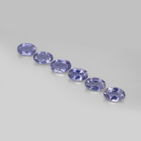  ct natürliche blauer Iolith-Edelsteine, Oval Schliff, VS