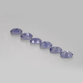  ct natürliche blauer Iolith-Edelsteine, Oval Schliff, VS