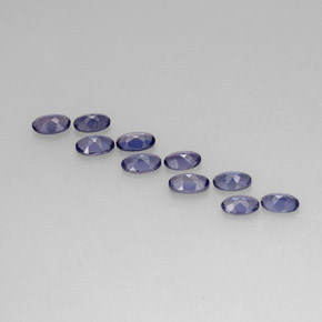  ct natürliche blauer Iolith-Edelsteine, Oval Schliff, VS