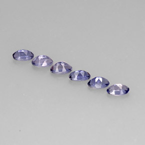 ct natürliche blauer Iolith-Edelsteine, Oval Schliff, VS