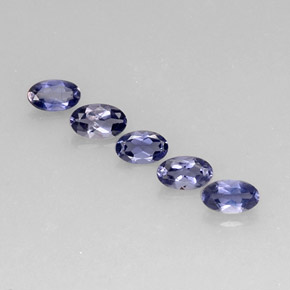  ct natürliche blauer Iolith-Edelsteine, Oval Schliff, VS