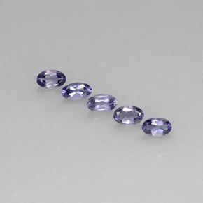  ct natürliche blauer Iolith-Edelsteine, Oval Schliff, VS