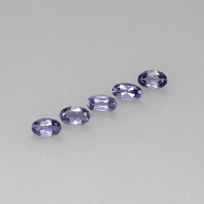  ct natürliche blauer Iolith-Edelsteine, Oval Schliff, VS