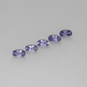  ct natürliche blauer Iolith-Edelsteine, Oval Schliff, VS