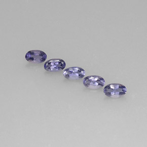  ct natürliche blauer Iolith-Edelsteine, Oval Schliff, VS