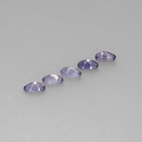  ct natürliche blauer Iolith-Edelsteine, Oval Schliff, VS