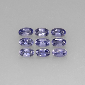 ct natürliche blauer Iolith-Edelsteine, Oval Schliff, VS