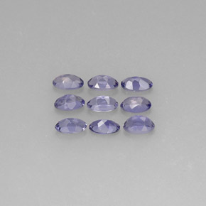  ct natürliche blauer Iolith-Edelsteine, Oval Schliff, VS