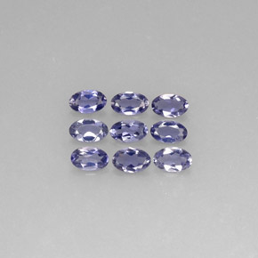  ct natürliche blauer Iolith-Edelsteine, Oval Schliff, VS