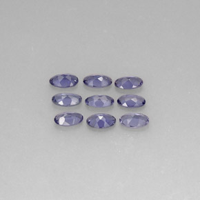  ct natürliche blauer Iolith-Edelsteine, Oval Schliff, VS