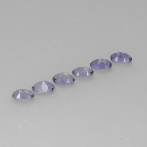  ct natürliche blauer Iolith-Edelsteine, Oval Schliff, VS