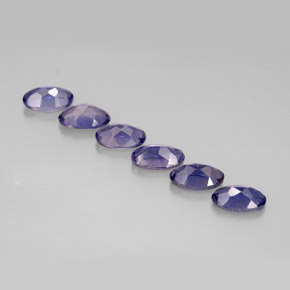  ct natürliche blauer Iolith-Edelsteine, Oval Schliff, VS