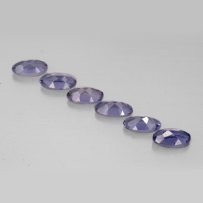  ct natürliche blauer Iolith-Edelsteine, Oval Schliff, VS