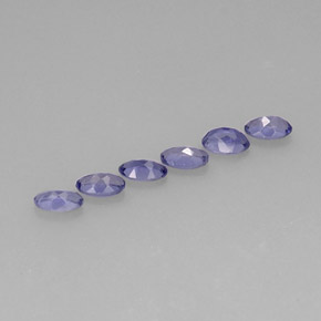  ct natürliche blauer Iolith-Edelsteine, Oval Schliff, VS