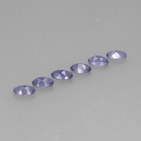  ct natürliche blauer Iolith-Edelsteine, Oval Schliff, VS