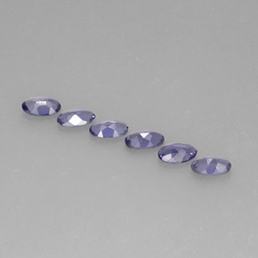 ct natürliche blauer Iolith-Edelsteine, Oval Schliff, VS