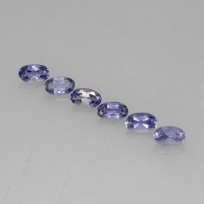  ct natürliche blauer Iolith-Edelsteine, Oval Schliff, VS