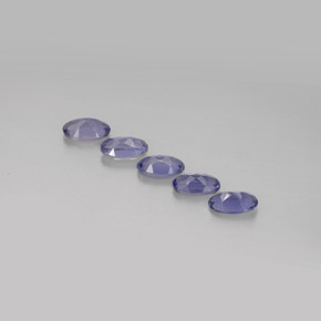  ct natürliche blauer Iolith-Edelsteine, Oval Schliff, VS