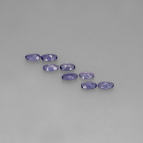  ct natürliche blauer Iolith-Edelsteine, Oval Schliff, VS