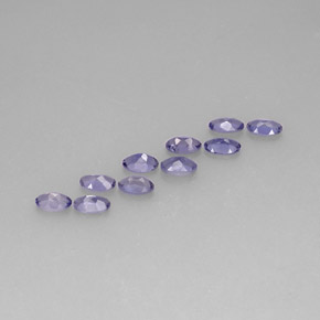 1,93 ct natürliche blauer Iolith-Edelsteine, Oval Schliff, VS