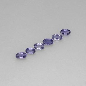  ct natürliche blauer Iolith-Edelsteine, Oval Schliff, VS
