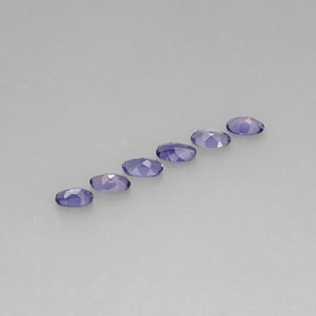  ct natürliche blauer Iolith-Edelsteine, Oval Schliff, VS