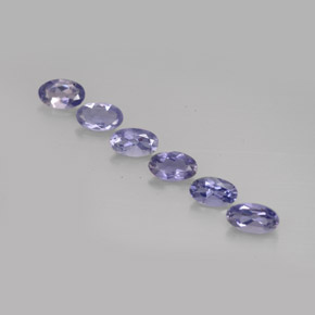  ct natürliche blauer Iolith-Edelsteine, Oval Schliff, VS