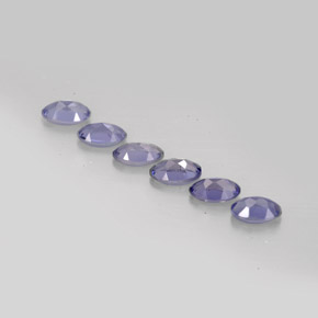  ct natürliche blauer Iolith-Edelsteine, Oval Schliff, VS