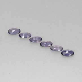  ct natürliche blauer Iolith-Edelsteine, Oval Schliff, VS