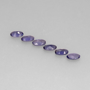  ct natürliche blauer Iolith-Edelsteine, Oval Schliff, VS
