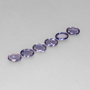  ct natürliche blauer Iolith-Edelsteine, Oval Schliff, VS