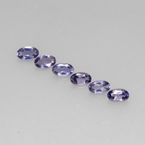  ct natürliche blauer Iolith-Edelsteine, Oval Schliff, VS