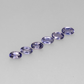  ct natürliche blauer Iolith-Edelsteine, Oval Schliff, VS