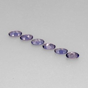  ct natürliche blauer Iolith-Edelsteine, Oval Schliff, VS