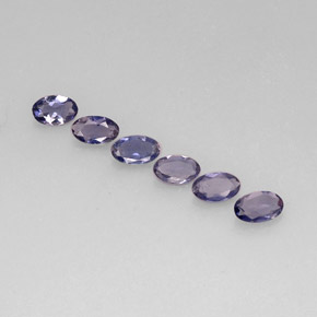  ct natürliche blauer Iolith-Edelsteine, Oval Schliff, VS