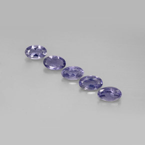  ct natürliche blauer Iolith-Edelsteine, Oval Schliff, VS