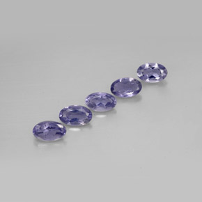  ct natürliche blauer Iolith-Edelsteine, Oval Schliff, VS
