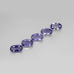 ct natürliche blauer Iolith-Edelsteine, Oval Schliff, VS