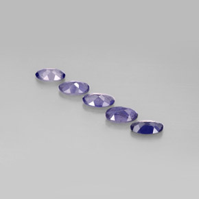  ct natürliche blauer Iolith-Edelsteine, Oval Schliff, VS