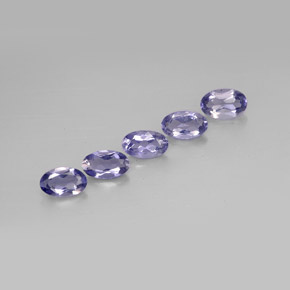  ct natürliche blauer Iolith-Edelsteine, Oval Schliff, VS