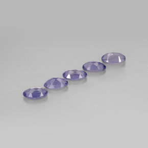  ct natürliche blauer Iolith-Edelsteine, Oval Schliff, VS