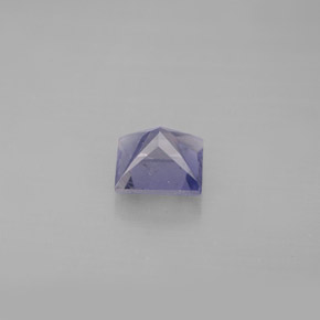 0,88 ctw natürlicher blauer Iolith, Quadrat, VS
