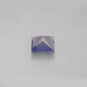 0,86 ctw natürlicher blauer Iolith, Quadrat, VS