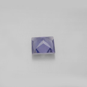 0,82 ctw natürlicher blauer Iolith, Quadrat, VS